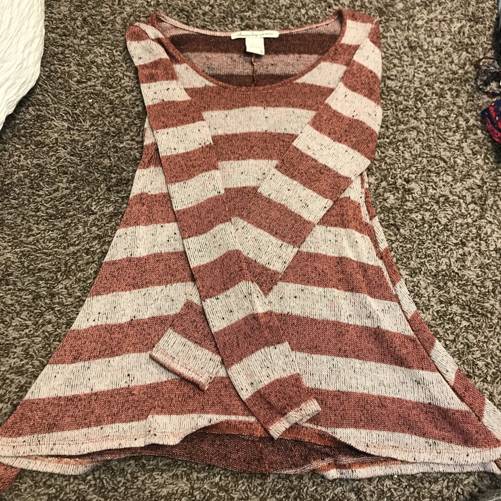 Striped long shirt